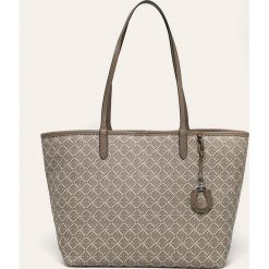 Lauren Ralph Lauren - Torebka. Torby damskie na zakupy Lauren Ralph Lauren, bez wzorów, z bawełny, na ramię, bez dodatków. W wyprzedaży za 539,90 zł.
