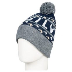 Quiksilver Czapka Męska Summit Beanie Hdwr btk0 Dress Blues. Szare czapki męskie marki Quiksilver, z nadrukiem, z polaru, sportowe. Za 135,00 zł.