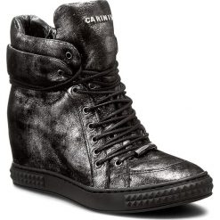 Sneakersy CARINII - B3733 I23-000-PSK-B88. Czarne botki damskie skórzane Carinii. W wyprzedaży za 249,00 zł.