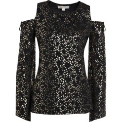 Bluzki asymetryczne: MICHAEL Michael Kors Bluzka z długim rękawem black/gold