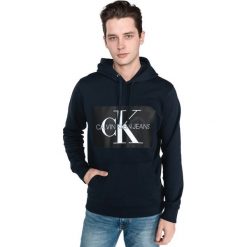 Calvin Klein Bluza Niebieski. Niebieskie bluzy męskie Calvin Klein, xl, z nadrukiem, z bawełny, bez kołnierzyka, bez rękawów, bez kaptura. Za 567,95 zł.