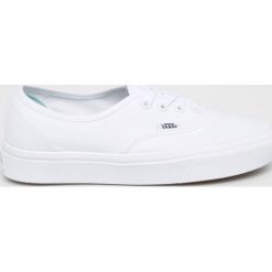 Vans - Tenisówki. Białe trampki i tenisówki damskie Vans, bez wzorów, z gumy, na sznurówki. Za 299,90 zł.