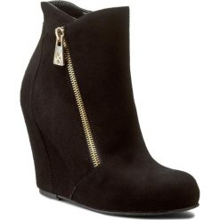 Buty zimowe damskie: Botki KAZAR – Gaspara 27052-02-00 Czarny