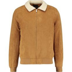 Kurtki męskie bomber: Only & Sons ONSPRESTON Kurtka ze skóry ekologicznej tobacco brown