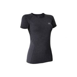 Koszulka do biegania krótki rękaw SKINCARE Kiprun damska. Brązowe t-shirty damskie marki SOLOGNAC, xl, z materiału. Za 59,99 zł.