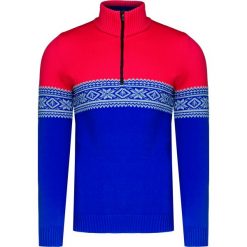 Sweter NEWLAND PALLAS. Czerwone swetry męskie Newland, m, bez wzorów, z dzianiny, ze stójką, bez kaptura. W wyprzedaży za 462,00 zł.