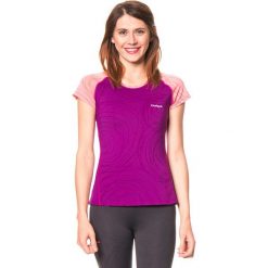 Koszulka funkcyjna w kolorze fioletowym. Fioletowe bluzki sportowe damskie marki Desigual Sport, m, z materiału. W wyprzedaży za 121,95 zł.