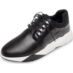 Trampki i Sneakersy Loriblu. Czarne trampki i tenisówki damskie Loriblu, z aplikacjami, ze skóry, na sznurówki. Za 2270,00 zł.