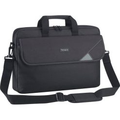Torba Targus Targus Torba Intellect 15.6" Topload Laptop Case - Black TBT238EU. Czarne torby na laptopa Targus, bez wzorów. Za 105,93 zł.