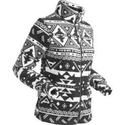 Drukowana bluza z polaru, długi rękaw bonprix czarny z nadrukiem. Czarne bluzy polarowe bonprix, z nadrukiem, z długim rękawem, długie. Za 79,99 zł.