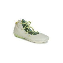 Baleriny Camper RIGHT NINA LACE. Brązowe baleriny damskie Camper, bez wzorów, bez obcasa. W wyprzedaży za 365,40 zł.