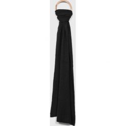Trussardi Jeans - Szalik. Czarne szaliki męskie marki Trussardi Jeans, z wełny. W wyprzedaży za 129,90 zł.