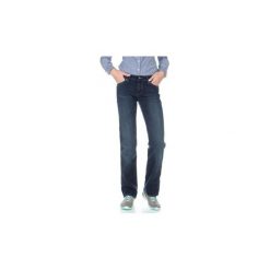 Jeansy straight leg Wrangler Sara W212QC818. Niebieskie boyfriendy damskie Wrangler. Za 199,00 zł.
