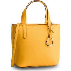 Torebka LAUREN RALPH LAUREN - 431730284008 Sunflower/Lauren Tan. Żółte torebki klasyczne damskie marki Lauren Ralph Lauren, ze skóry ekologicznej, zdobione. Za 649,00 zł.