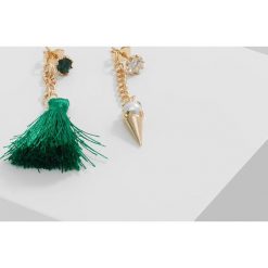 Kolczyki damskie: Orelia TASSEL MISMATCHED EARRINGS Kolczyki pale goldcoloured