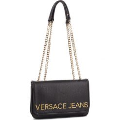 Torebka VERSACE JEANS - E1VTBBB2 70881 899. Czarne torebki klasyczne damskie Versace Jeans, bez wzorów, z jeansu, eleganckie, bez dodatków. W wyprzedaży za 399,00 zł.