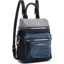 Plecak DIESEL - F-Destar Backpack X06067 Blue Denim. Niebieskie plecaki damskie Diesel, bez wzorów, z materiału, eleganckie. Za 869,00 zł.