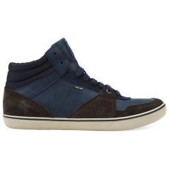 Geox Męskie Kostki Wysokie Trampki Box Dk Kawy / Navy U74R3J-022ek-C6Tf4 (Rozmiar 44). Niebieskie trampki męskie marki Geox. W wyprzedaży za 280,00 zł.