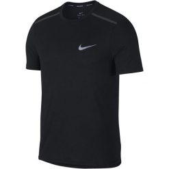 Nike T-Shirt Męski M Nk Tailwind Top Ss, Black Xl. Czarne t-shirty męskie marki Nike, xl, z tkaniny, na fitness i siłownię. Za 179,00 zł.