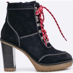 Botki damskie lity: Hilfiger Denim - Botki