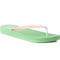 Japonki COQUI - Kaja 1326 Lt. Lime/Candy Pink. Różowe klapki damskie marki Coqui, bez wzorów, z tworzywa sztucznego, bez obcasa. Za 39,99 zł.