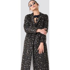 NA-KD Trend Wzorzysty płaszcz - Multicolor. Czarne płaszcze damskie marki NA-KD Trend, bez wzorów, z poliesteru. Za 364,95 zł.