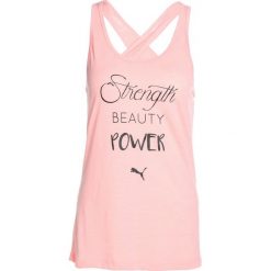 Puma ESSENTIAL DRIRELEASE TANK Koszulka sportowa soft fluo peach heather. Czarne topy sportowe damskie marki Polo Ralph Lauren, xs, z bawełny, polo. Za 129,00 zł.