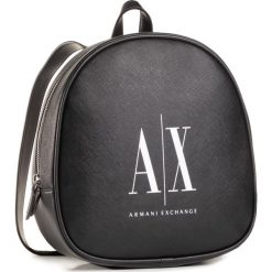 Plecak ARMANI EXCHANGE - 942563 0P198 00121 Black/White. Czarne plecaki damskie Armani Exchange, bez wzorów, ze skóry ekologicznej, eleganckie, bez dodatków. Za 629,00 zł.