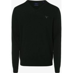 Gant - Sweter męski, zielony. Zielone swetry męskie GANT, xxl, z wełny, eleganckie. Za 449,95 zł.