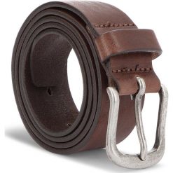 Pasek Męski WRANGLER - Authentic Belt W0B62U185 85 Brown. Brązowe paski męskie Wrangler, w paski, ze skóry. Za 129,00 zł.