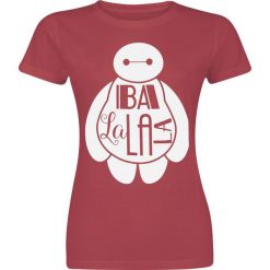 Bluzki damskie: Big Hero 6 Balalala Koszulka damska czerwony
