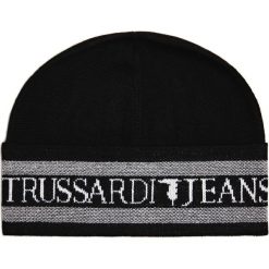 Trussardi Jeans Czapka Czarny. Czarne czapki damskie Trussardi Jeans, bez wzorów, z poliesteru. Za 180,95 zł.