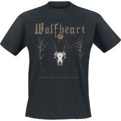 Wolfheart Constellation of the black light T-Shirt czarny. Czarne t-shirty męskie z nadrukiem Wolfheart, xxl, z okrągłym kołnierzem. Za 74,90 zł.