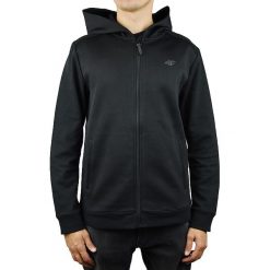 4F Men Hoodie X4Z18-BLM201BLK. Czarne bluzy męskie 4f, m, z bawełny. W wyprzedaży za 149,99 zł.
