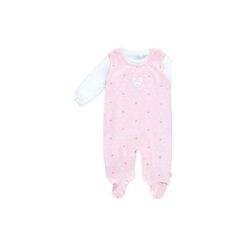 Feetje Girls Śpioszki bows rose - różowy/pink - Gr.44. Różowe śpiochy niemowlęce Feetje, bez wzorów, z bawełny. Za 99,00 zł.