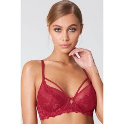 Biustonosze: Free People Biustonosz z fiszbinami Golden Coast – Red