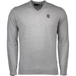 Swetry klasyczne męskie: Sweter w kolorze szarym