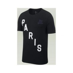 Nike Koszulka PSG M NK SQUAD czarna r. L (841726 010). Czarne koszulki sportowe męskie Nike, l. Za 71,84 zł.