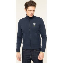 Bluza Blauer Aperta 19WBLUF01230 005569. Niebieskie bluzy męskie Blauer, xl, bez wzorów, z bawełny, bez kołnierzyka, bez rękawów, bez kaptura. W wyprzedaży za 359,00 zł.