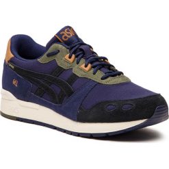 Sneakersy ASICS - TIGER Gel-Lyte G-Tx GORE-TEX 1193A038 Peacoat/Black 400. Niebieskie sneakersy męskie marki Asics, na co dzień, bez wzorów, ze skóry, bez zapięcia. W wyprzedaży za 379,00 zł.