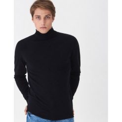 Sweter z golfem basic - Czarny. Czarne swetry damskie House, s, bez wzorów. Za 79,99 zł.