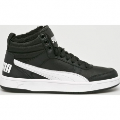 Puma - Buty Rebound Street. Szare buty sportowe damskie Puma, z gumy. Za 299,90 zł.
