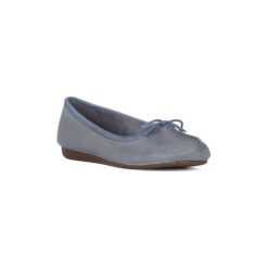 Baleriny damskie: Baleriny Clarks FRECKLE ICE BLU GREY