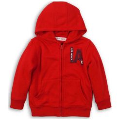 Minoti Bluza Chłopięca 74 - 80 Czerwona. Czerwone bluzy niemowlęce MINOTI, bez wzorów, eleganckie, bez rękawów, bez kaptura. Za 58,00 zł.