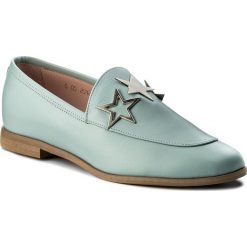 Półbuty L37 - Moonwalk Mocassin S35 Niebieski. Niebieskie baleriny damskie marki L37, na co dzień, bez wzorów, ze skóry, bez obcasa, na obcasie, bez zapięcia. W wyprzedaży za 339,00 zł.