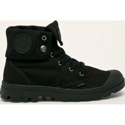 Palladium - Trampki. Czarne trampki męskie Palladium, bez wzorów, z gumy, na sznurówki. W wyprzedaży za 319,90 zł.