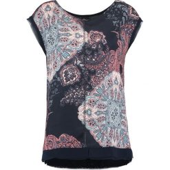 S.Oliver BLACK LABEL TSHIRT Bluzka blue. Niebieskie bluzki damskie marki s.Oliver BLACK LABEL, s, z wiskozy. W wyprzedaży za 161,85 zł.