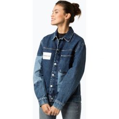 Calvin Klein Jeans - Damska kurtka jeansowa, niebieski. Niebieskie bomberki damskie Calvin Klein Jeans, xs, z jeansu. Za 659,95 zł.