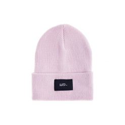 Czapka Beanie Yoghurt (Black). Różowe czapki damskie marki Harp Team, z dzianiny. Za 49,00 zł.