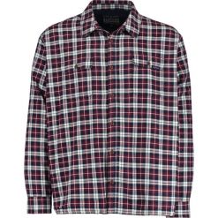 Kurtki męskie bomber: BAD RHINO PADDED BRUSHED CHECK Kurtka przejściowa burgundy